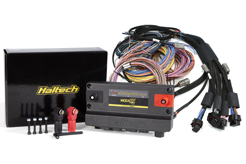 Haltech NEXUS R5 + Universal Wire-in Harness Kit - 5M / 16